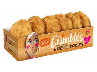6 Big Caramel Macaroons