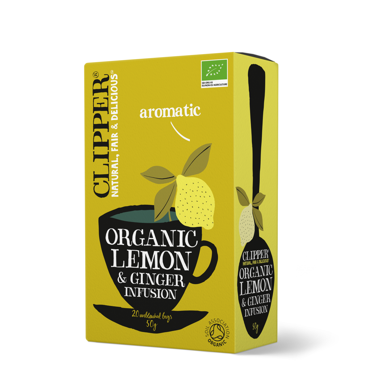 Organic Lemon & Ginger Tea Infusion