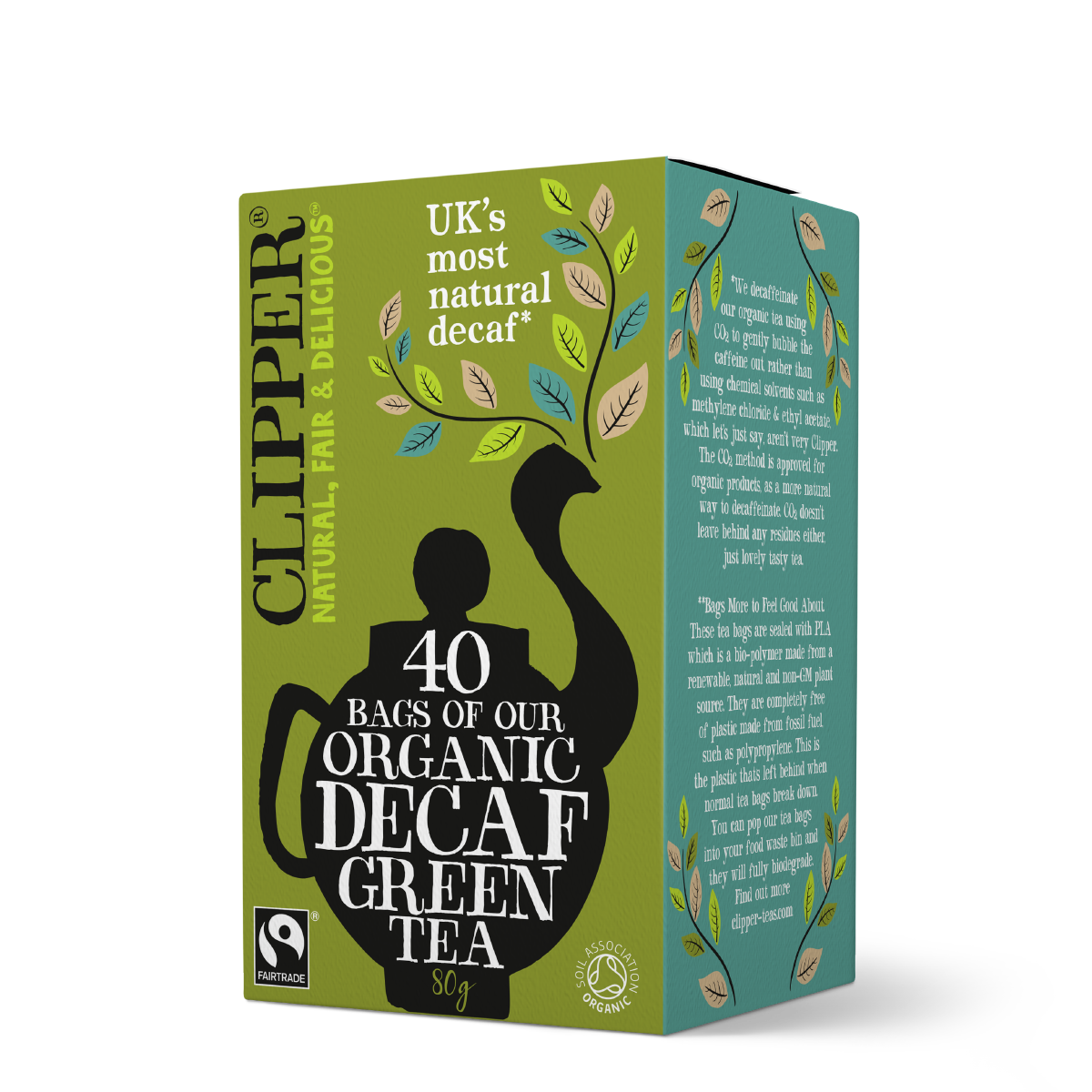 Organic Fairtrade Decaf Green Tea