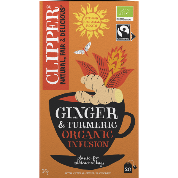 Organic Ginger & Turmeric infusion